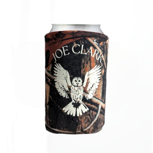 Joe Clark Camo Koozie