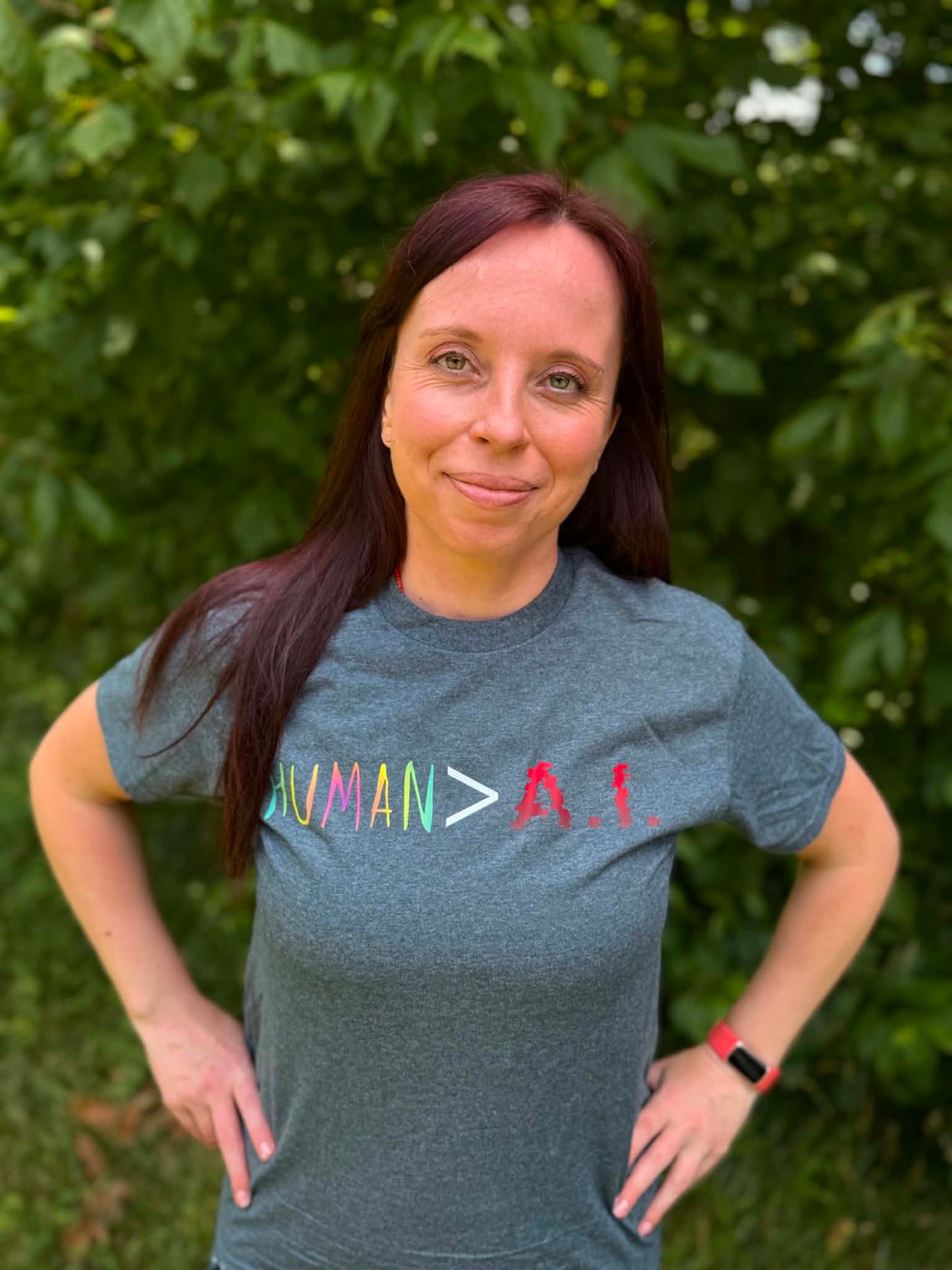 Human > AI T-shirt